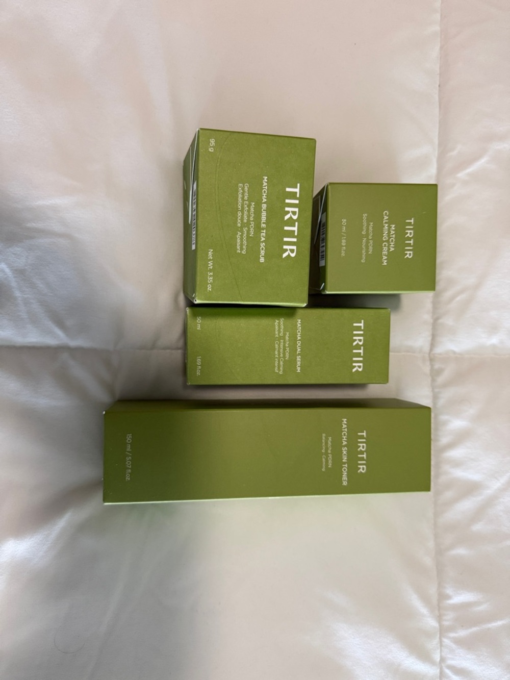 Matcha Skin Care Set from Tirtir